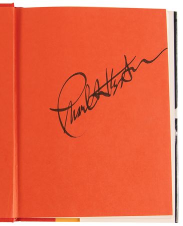 Lot #875 Charlton Heston (2) Signed Books - Image 2