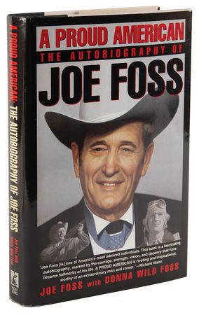 Lot #478 Joe Foss Signed Book -  A Proud American - Image 3