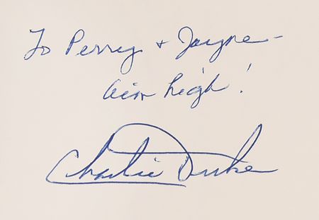Lot #544 Charlie Duke Signed Book - Moonwalker - Image 2