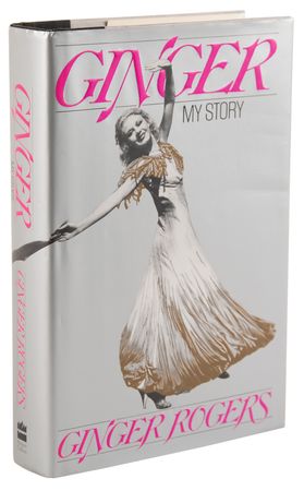 Lot #910 Ginger Rogers Signed Book - Ginger: My Story - Image 3