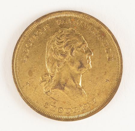 Lot #489 Union Army Dog Tag (ca. 1860) - Image 1