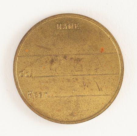 Lot #489 Union Army Dog Tag (ca. 1860) - Image 2