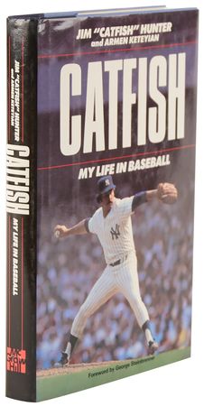 Lot #952 Jim 'Catfish' Hunter Signed Book - Catfish: My Life in Baseball - Image 3