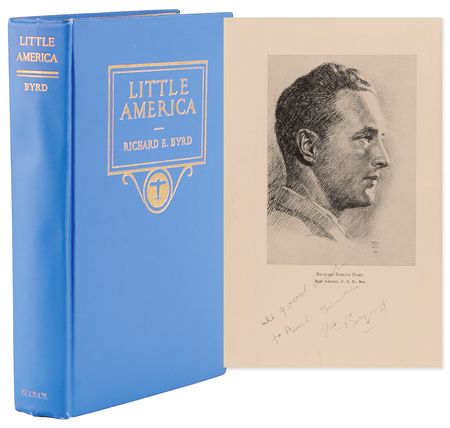 Lot #323 Richard Byrd Signed Book - Little America - Image 1