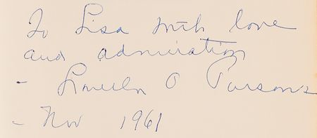 Lot #905 Louella Parsons Signed Book - Tell it to Louella - Image 2