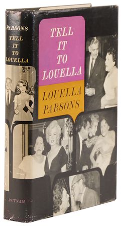 Lot #905 Louella Parsons Signed Book - Tell it to Louella - Image 3