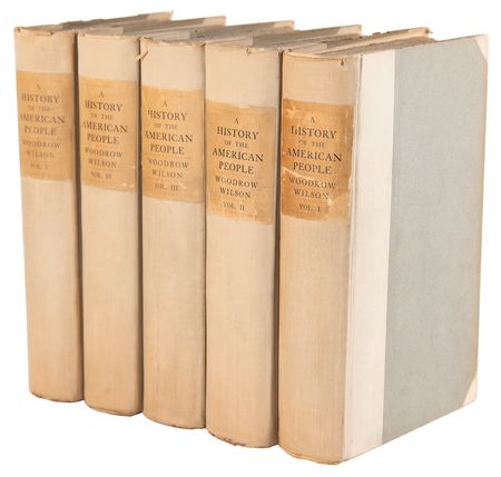 Lot #208 Woodrow Wilson Signed Book Set - A History of the American People (Ltd. Ed. #9/350) - Image 4