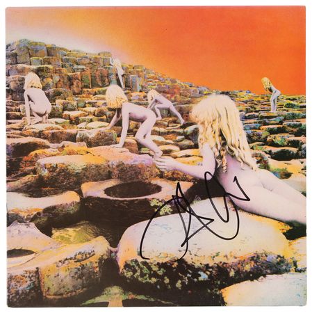 Lot #768 Led Zeppelin: Robert Plant Signed Album -