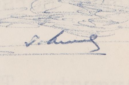 Lot #37 John F. Kennedy Handwritten Notes and Signed Sketch of a Pasture - PSA GEM MINT 10 - Image 4