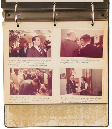 Lot #144 John F. Kennedy: The Legend of John F. Kennedy 'Private Edition' Scrapbook with (2) Typed Letters Signed from Robert F. Kennedy - Image 11