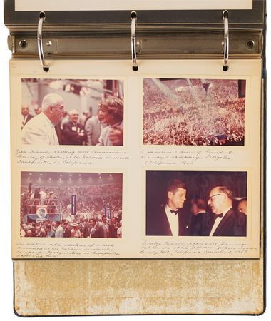 Lot #144 John F. Kennedy: The Legend of John F. Kennedy 'Private Edition' Scrapbook with (2) Typed Letters Signed from Robert F. Kennedy - Image 13