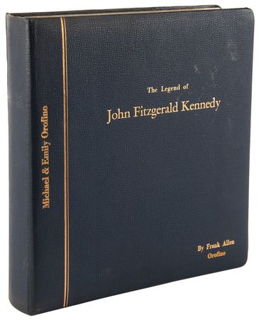 Lot #144 John F. Kennedy: The Legend of John F. Kennedy 'Private Edition' Scrapbook with (2) Typed Letters Signed from Robert F. Kennedy - Image 17