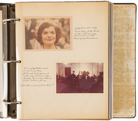 Lot #144 John F. Kennedy: The Legend of John F. Kennedy 'Private Edition' Scrapbook with (2) Typed Letters Signed from Robert F. Kennedy - Image 8