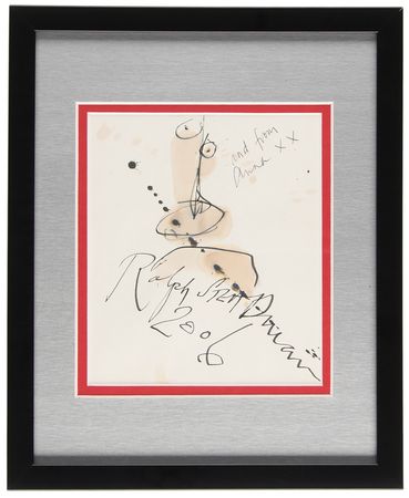 Lot #592 Ralph Steadman Original Artwork
