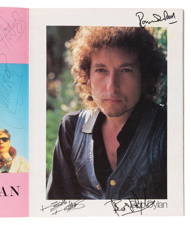Lot #675 Live Aid USA Multi-Signed (75+) Program with Bob Dylan, Led Zeppelin, Rolling Stones, Black Sabbath, Eric Clapton, Madonna, Tom Petty, and More - Image 2