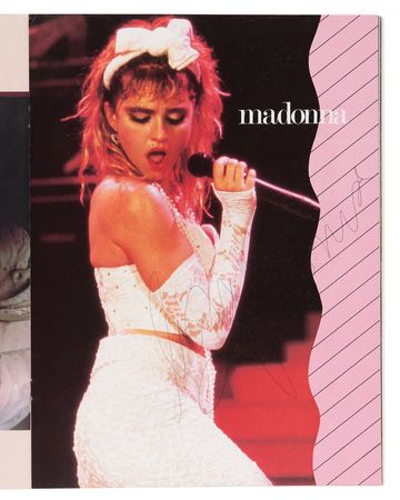 Lot #675 Live Aid USA Multi-Signed (75+) Program with Bob Dylan, Led Zeppelin, Rolling Stones, Black Sabbath, Eric Clapton, Madonna, Tom Petty, and More - Image 3