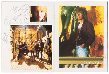 Lot #675 Live Aid USA Multi-Signed (75+) Program with Bob Dylan, Led Zeppelin, Rolling Stones, Black Sabbath, Eric Clapton, Madonna, Tom Petty, and More - Image 5