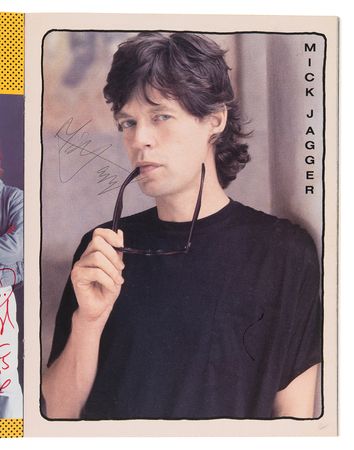 Lot #675 Live Aid USA Multi-Signed (75+) Program with Bob Dylan, Led Zeppelin, Rolling Stones, Black Sabbath, Eric Clapton, Madonna, Tom Petty, and More - Image 7