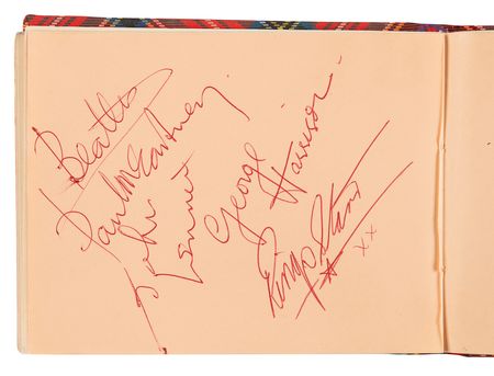 Lot #667 Beatles Signatures - Obtained at the Music Hall in Shrewsbury, England (April 26, 1963) - Image 2