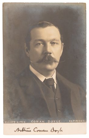 Lot #614 Arthur Conan Doyle Signed Photograph