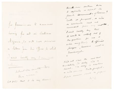 Lot #229 Winston Churchill (2) Signed Items - Autograph Letter and Envelope - 