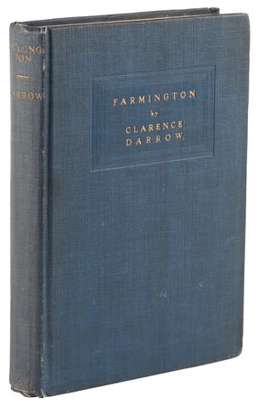 Lot #331 Clarence Darrow Signed Book - Farmington - Image 3