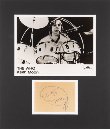 Lot #794 The Who: Keith Moon Signature - Image 1
