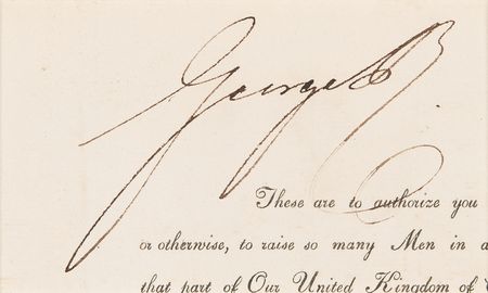 Lot #368 King George IV Signature - Image 2