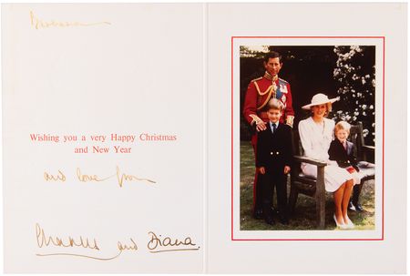 Lot #398 Princess Diana and King Charles III