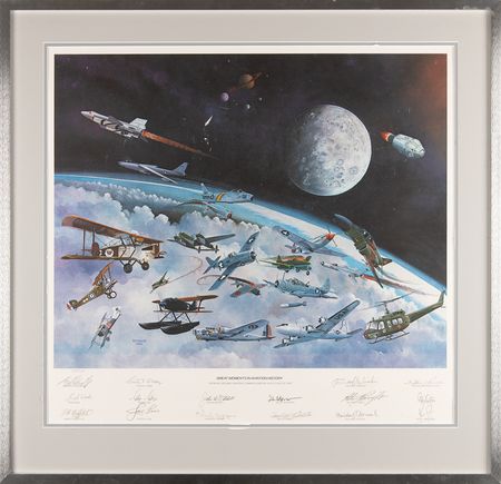 Lot #493 Great Moments in Aviation History