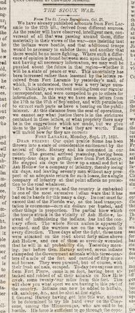 Lot #354 Indian War and Wild West-Era Newspapers and Articles - Image 3