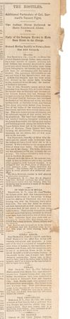 Lot #354 Indian War and Wild West-Era Newspapers and Articles - Image 4