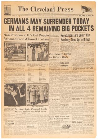 Lot #490 WWII Newspaper Collection - Image 4