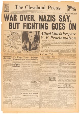 Lot #490 WWII Newspaper Collection - Image 5