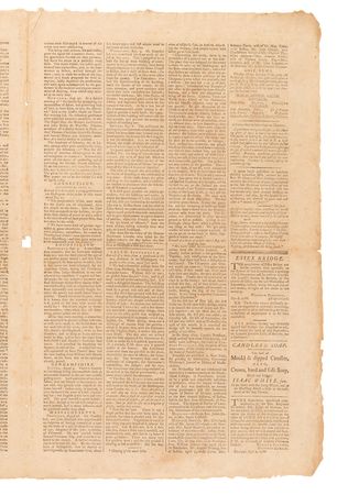 Lot #348 Hillsborough Convention: The Salem Mercury from September 9, 1788 - Image 5