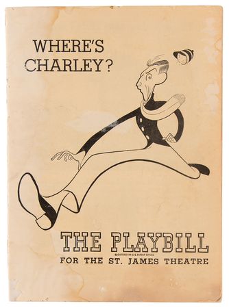 Lot #830 Tony Award for Best Performance by a Leading Actor in a Musical - Presented to Ray Bolger for His Role in Where's Charley? - Image 3