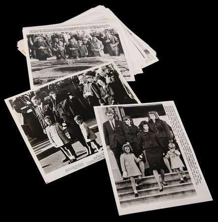 Lot #150 John F. Kennedy Funeral and Memorials Archive of (38) Press Photographs - Image 1