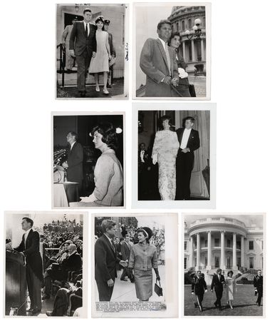 Lot #149 John F. Kennedy and Jacqueline Kennedy Archive of (150+) Press Photographs - Image 2