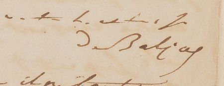 Lot #608 Honore de Balzac Autograph Letter Signed to His Publisher - Image 4