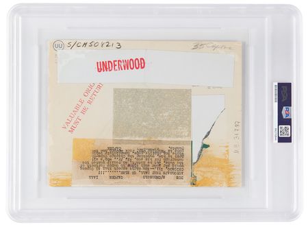 Lot #299 Al Capone Original 'Comiskey Park' Photograph - PSA Type I - Image 2