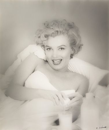 Lot #828 Marilyn Monroe: Andre de Dienes Oversized Original Photograph - PSA Type II - Image 1