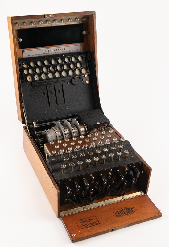 Lot 2015 Enigma I Military-Issue Cipher Machine (c. 1933, Mostly Operational)