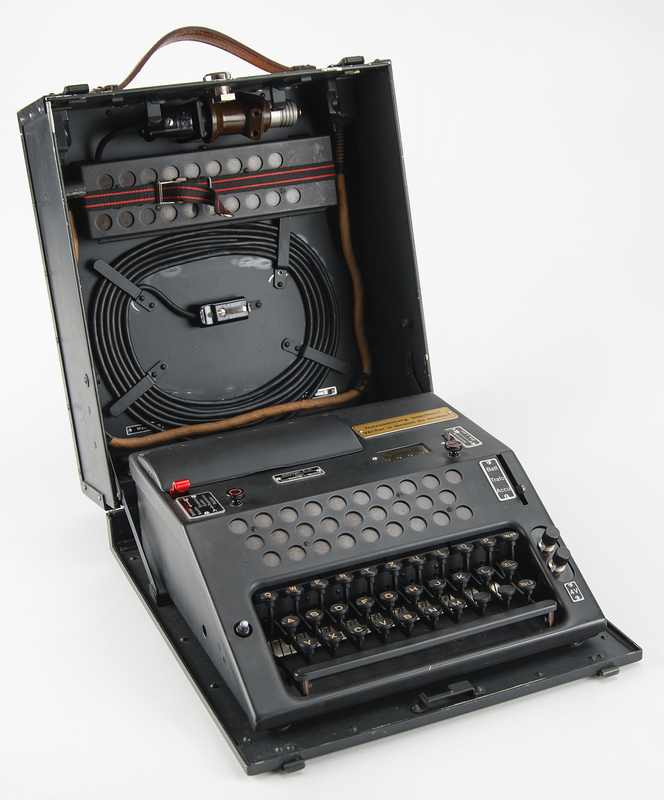 Lot 2017 Swiss NEMA Model 45 Cipher Machine - Successor to Enigma