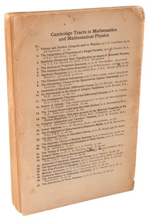 Lot #2014 Alan Turing Signed Book - The Distribution of Prime Numbers (Turing's Own Copy) - Image 5