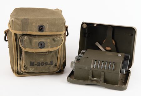 Lot #2018 WWII-era M-209-B Cipher Machine - Image 1