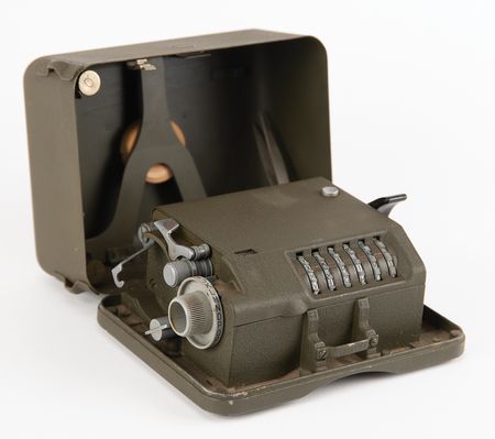 Lot #2018 WWII-era M-209-B Cipher Machine - Image 2