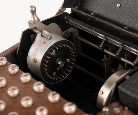Lot #2015 Enigma I Military-Issue Cipher Machine (c. 1933, Mostly Operational) - Image 9