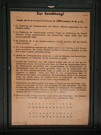 Lot #2016 Enigma I Military-Issue Cipher Machine in Rare Panzerholz Case, with Standard Oak Case (c. 1943, Fully Operational) - Image 21