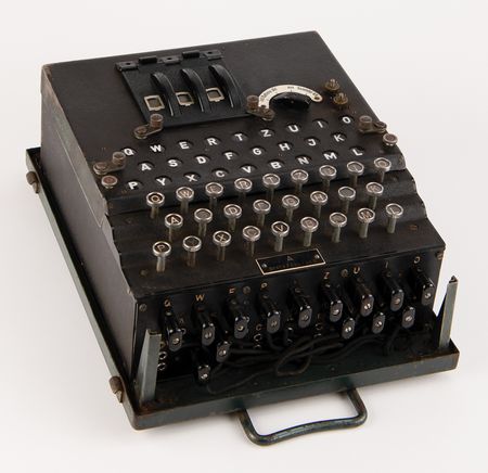 Lot #2016 Enigma I Military-Issue Cipher Machine in Rare Panzerholz Case, with Standard Oak Case (c. 1943, Fully Operational) - Image 5