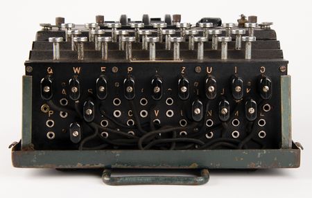 Lot #2016 Enigma I Military-Issue Cipher Machine in Rare Panzerholz Case, with Standard Oak Case (c. 1943, Fully Operational) - Image 8